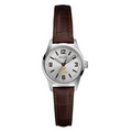 Bulova Women's Corporate Classic Brown Leather Strap Watch
